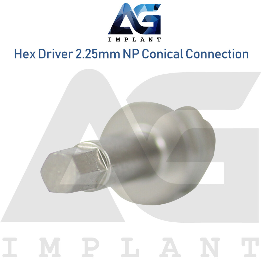 2 Hex Driver NP Conical Connection Screwdriver Tool Dental