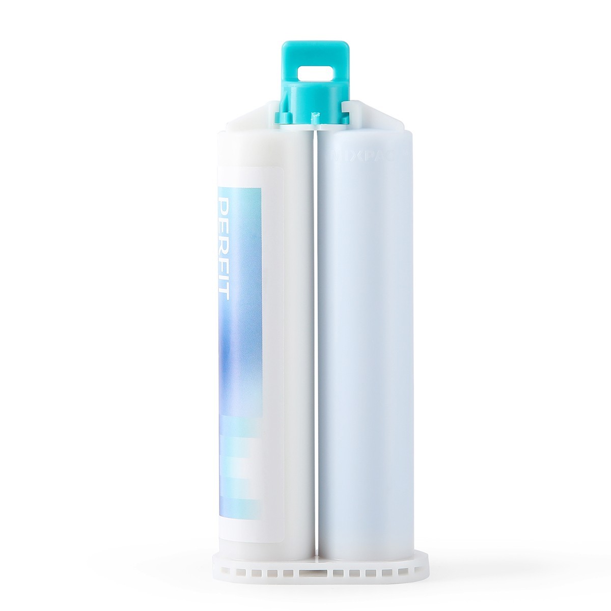 2x50ml Dental A-Silicone For Bite Registration Material Fast Set Cartridges