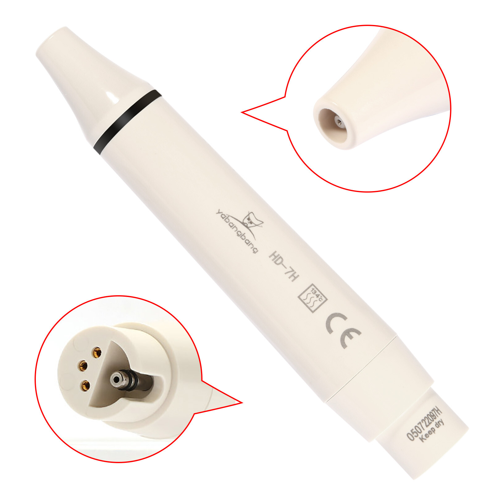 Dental Ultrasonic Scaler Handpiece /LED light Fits EMS/WOODPECKER/DTE/SATELEC
