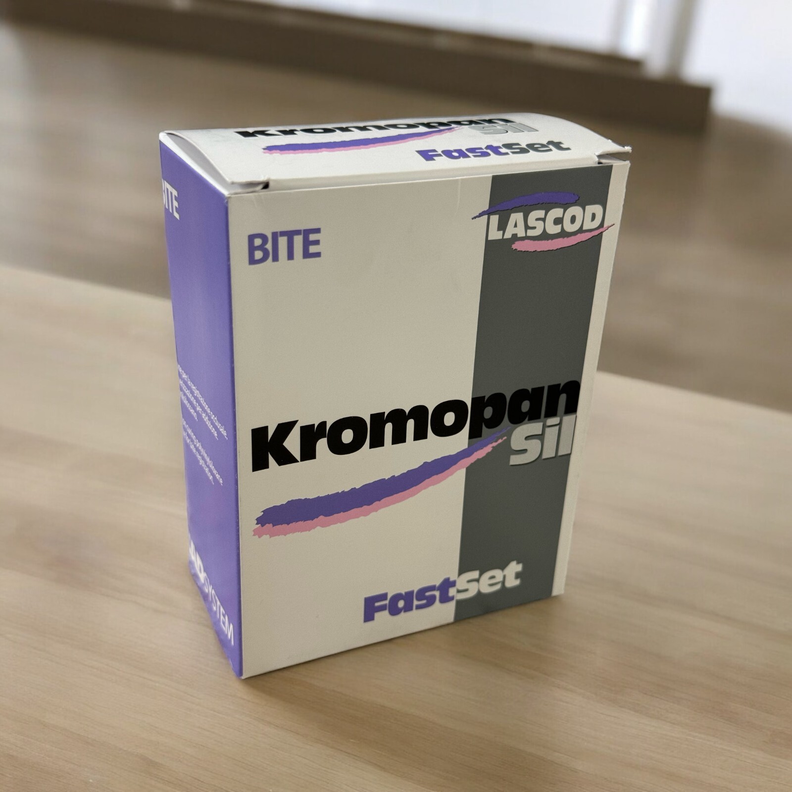 Dental Impression VPS Material Kromopan Fast Set Made in Italy 2x50ml +12 tips