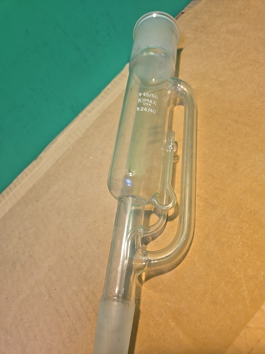 Kimax Soxhlet Extraction Apparatus Extractor 320mm OAL 45/50 24/40