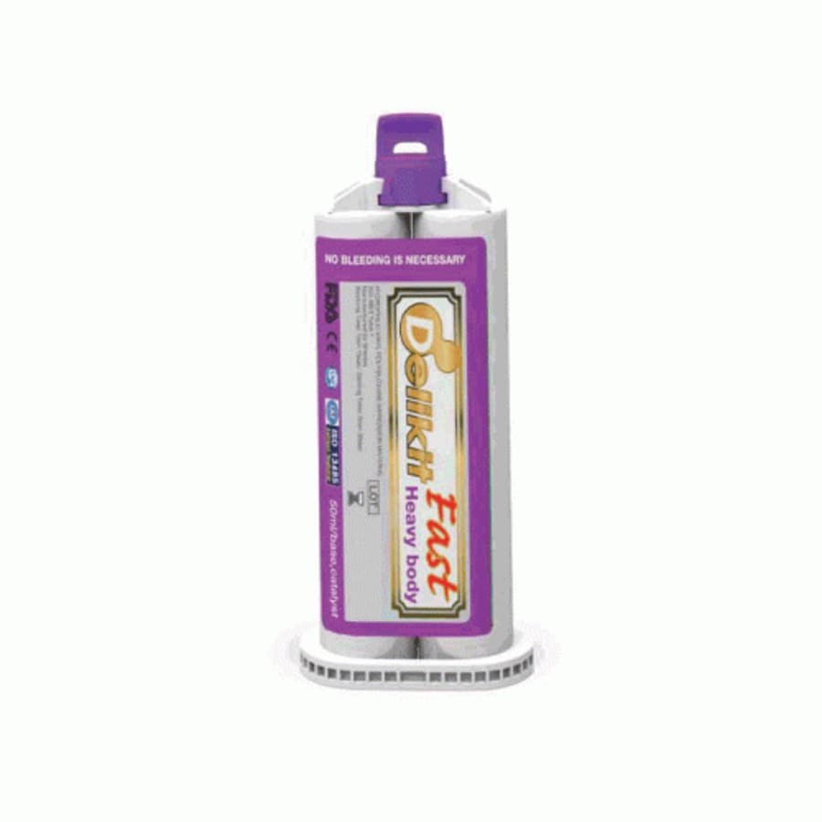 VPS Impression Material Fast Set Heavy Light Body 50 mL Cartridges