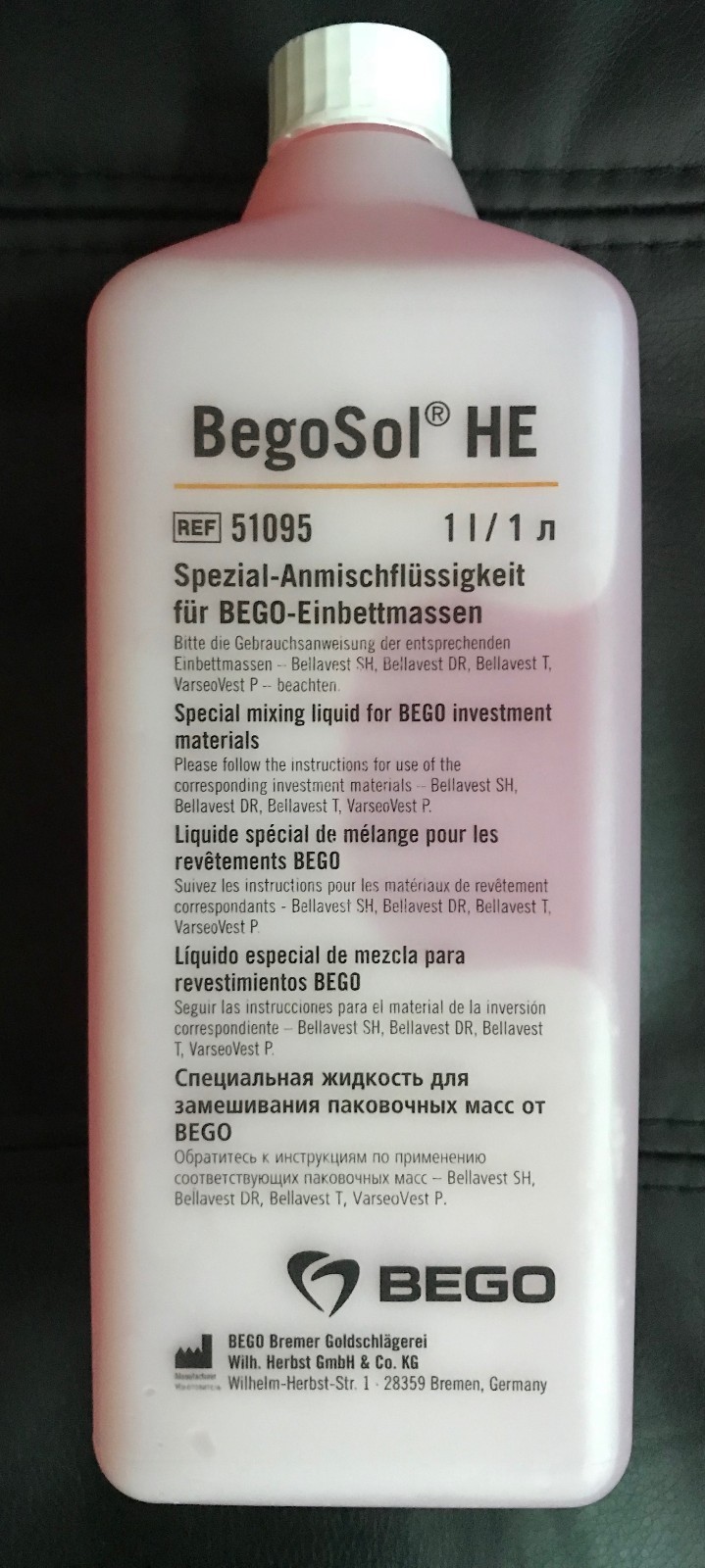 Bego – Bellavest SH Casting Investment – 100 x 100g – Powder & Liquid