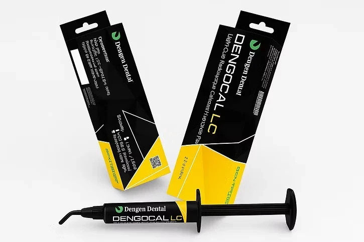 Dengen Dental DENGOCAL LC Light Cure Radiopaque Calcium Hydroxide Liner 2x2gm