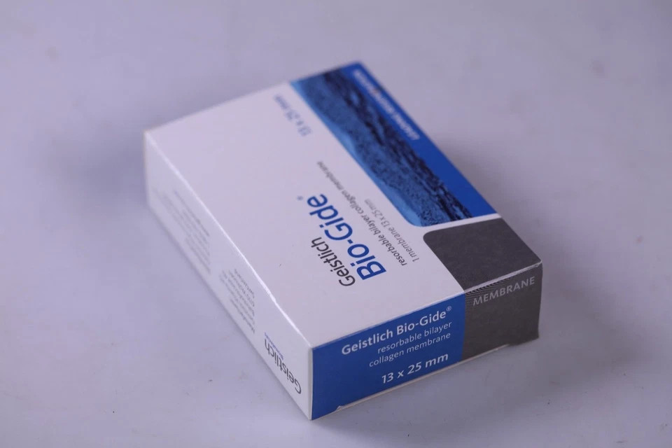 Dental Geistlich Bio-Gide Resorbable Bilayer Membrane 13 X 25mm (Fast Ship)