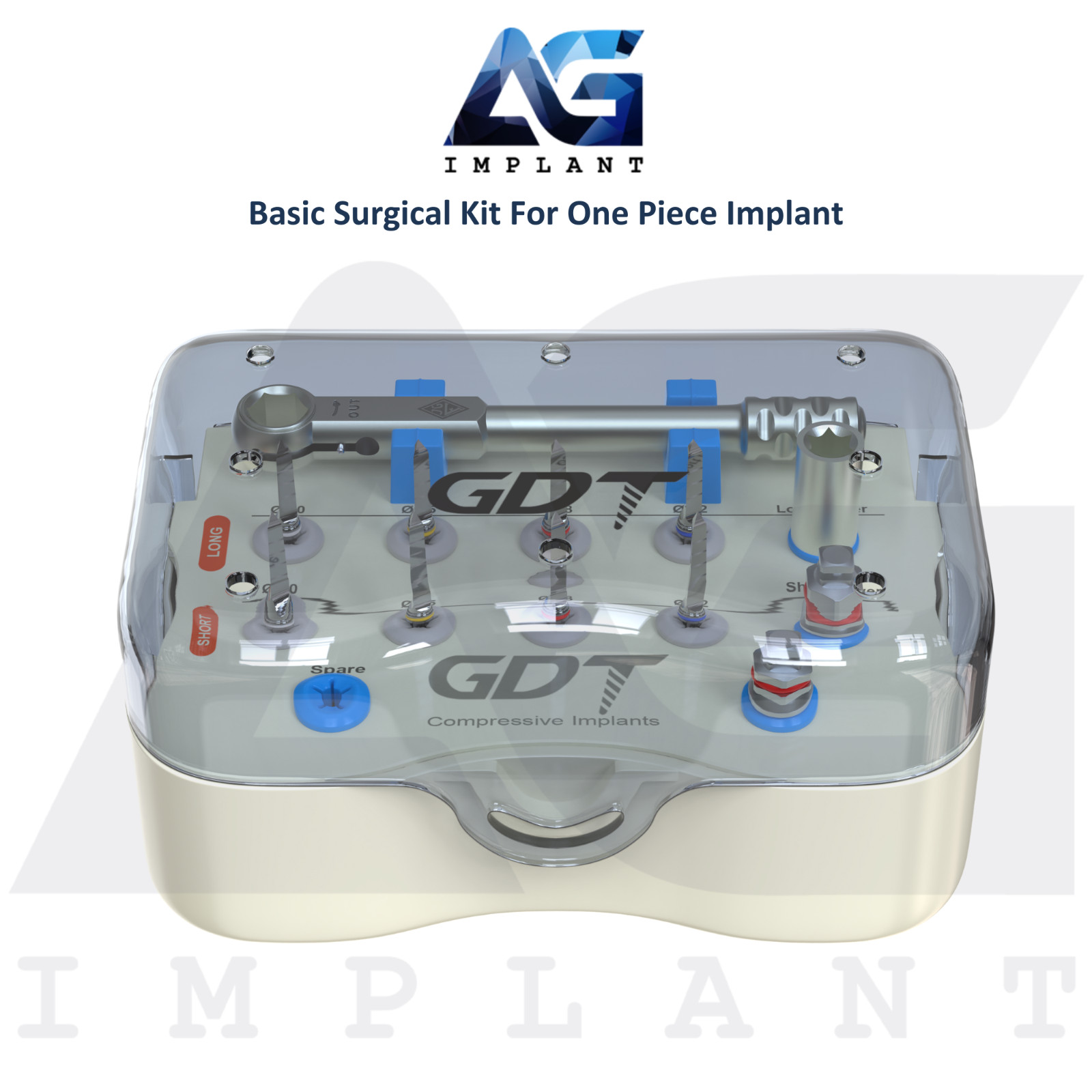 Basic Surg1cal Kit for One Piece Fixture Tool Dental Procedure Instruments