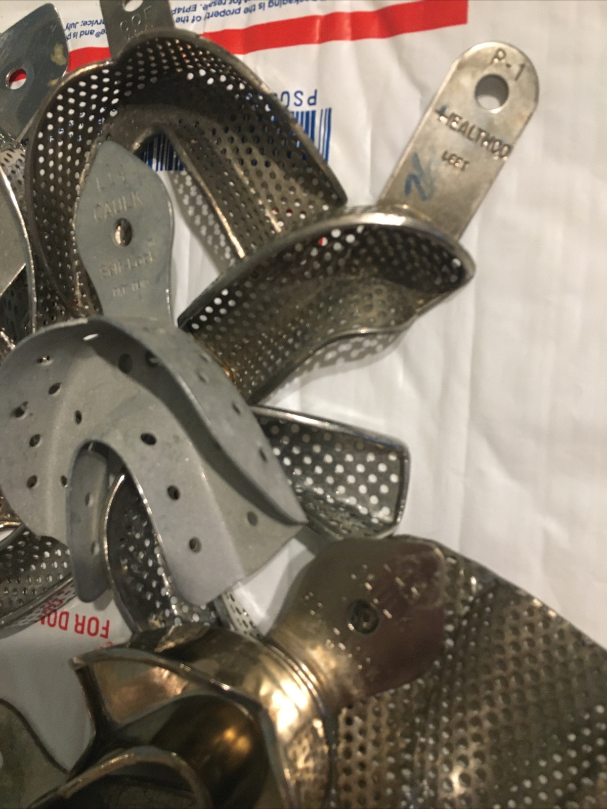 Dentulous Impression trays Patterson and others Rim Lock Self Lock