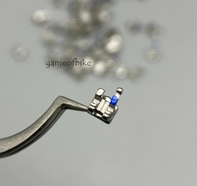 Dental Orthodontic Brackets Braces Mini Roth 022 Slot Hooks 345 Metal 50pcs/pack