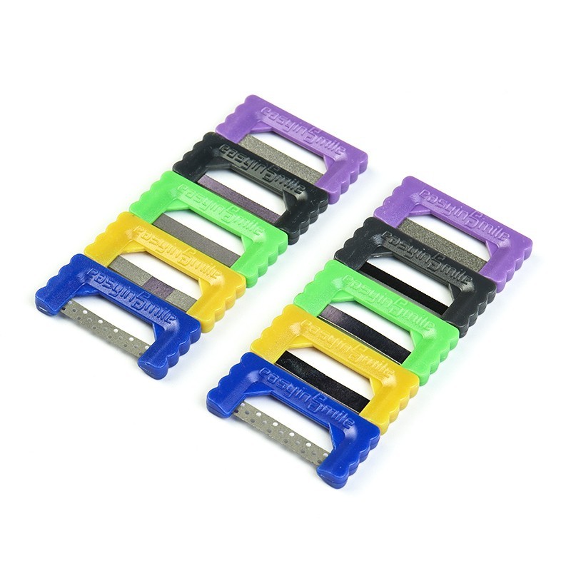 Orthodontic Interproximal Reduction Strips Dental IPR System Kit Hand 10Pcs/Set