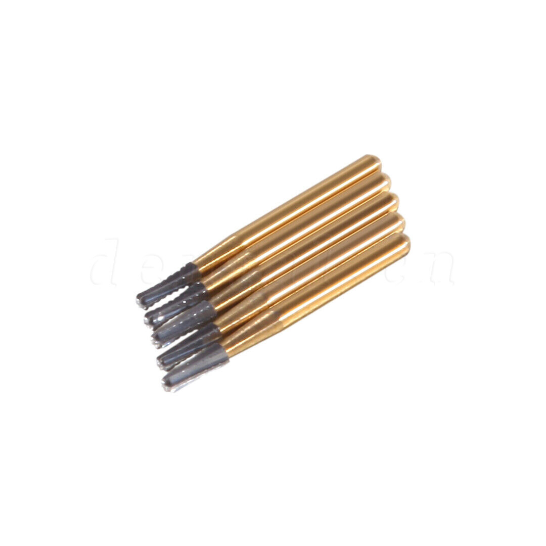 1-10 Box Dental Tungsten Steel Carbide Bur Crown Cutting Burs FG-1957 1.0*19mm