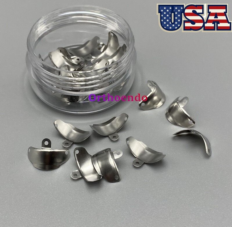 Dental Matrix Bands Sectional Contoured Metal Matrices Refill F3 with Rings USA