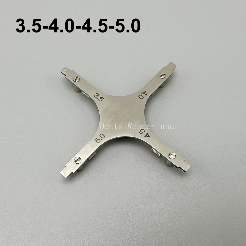 Dental Orthodontic Brace Bracket Positioning Height Wick Gauge with Pencil lead