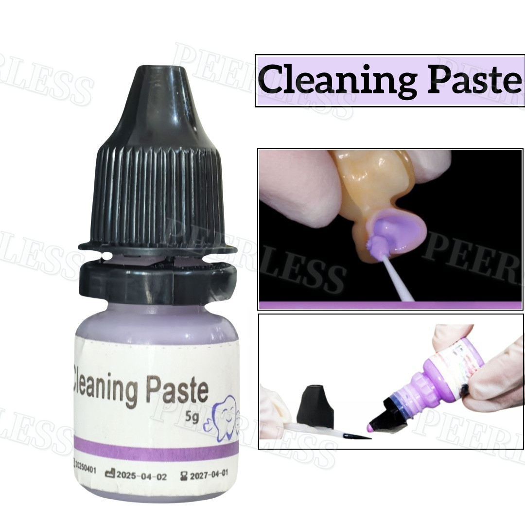 Cleaning Paste Dental Clean Bonding Surfaces After Try-in Ivoclean Crowns Veneer
