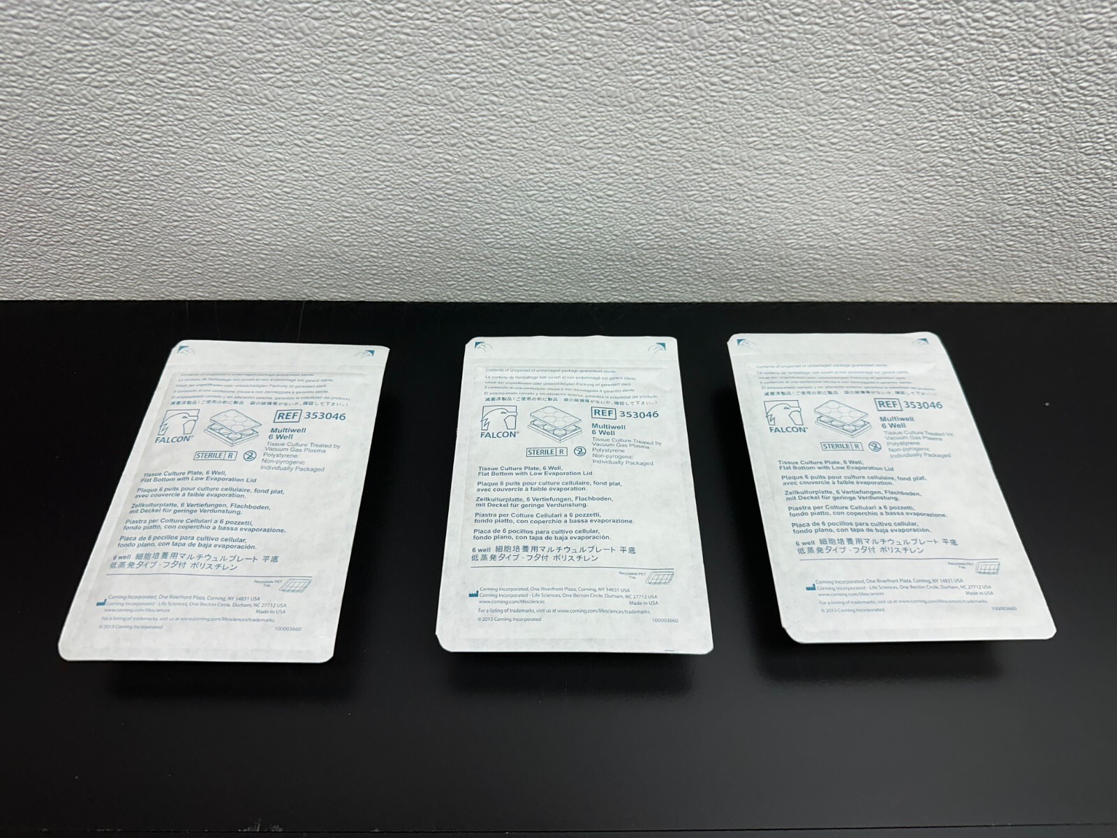 Corning Falcon REF 353046 6-well Clear Flat Bottom TC-treated Cell Culture Plate