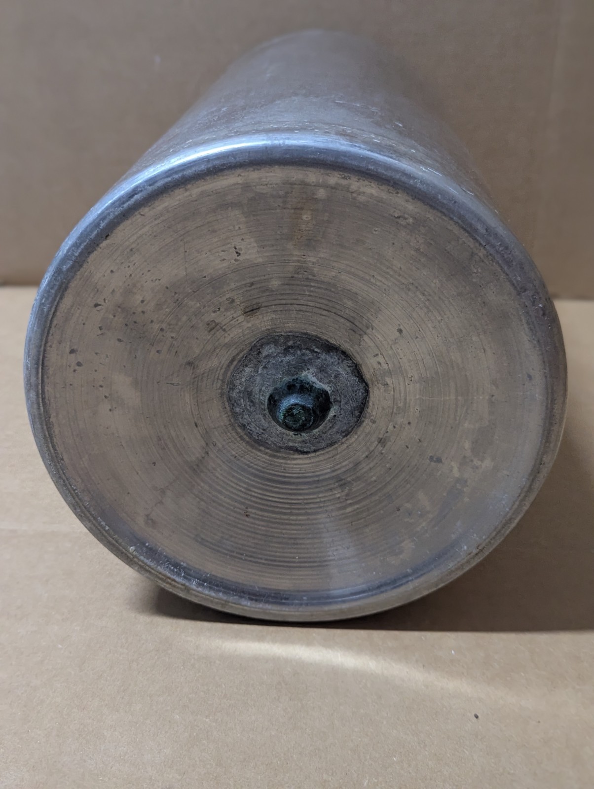SS Dewar Flask. ID 190mm x 360mm depth. 10 Liters. Pre-owned, good