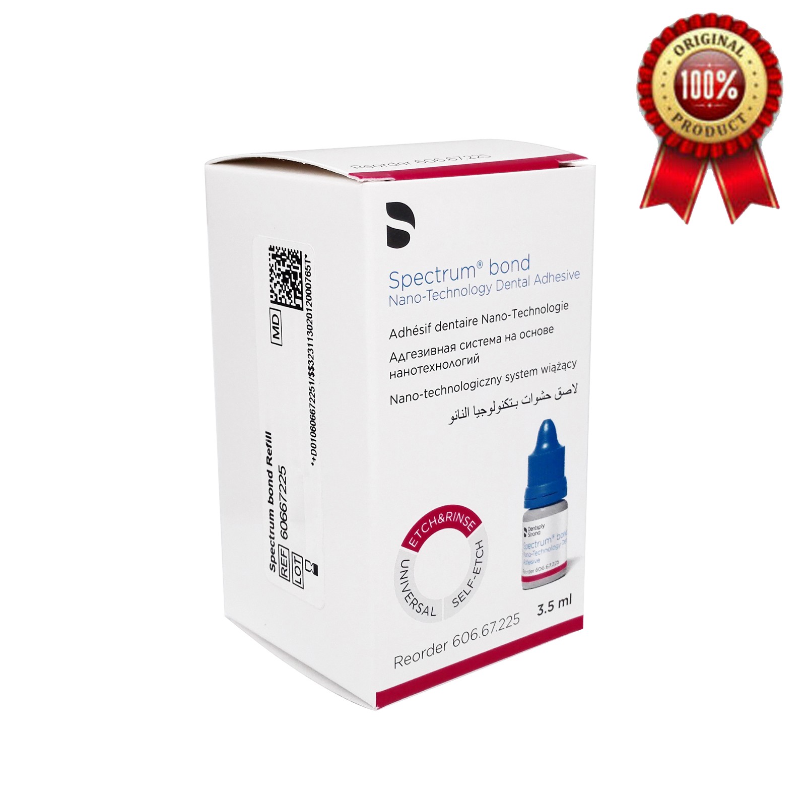 Dental Nano Spectrum Restorative Composite Bond Self Priming Adhesive 3.5ml