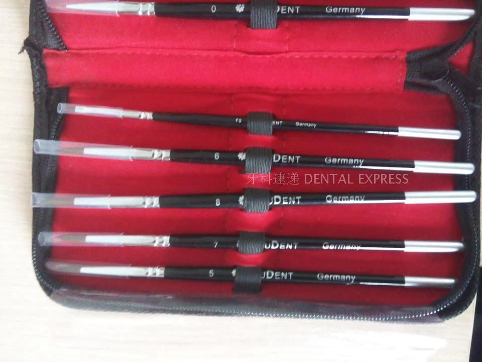 10pcs/set Dental Lab Porcelain Synthetic Brush Pen Set Equipment Well packed