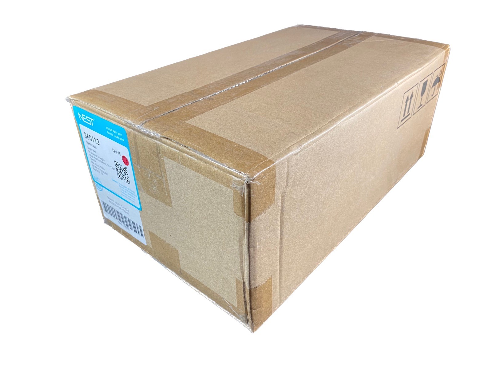 NEST SCIENTIFIC 195mL 96 Channel Single Well Sterile Reservoir 360113 (50/Case)