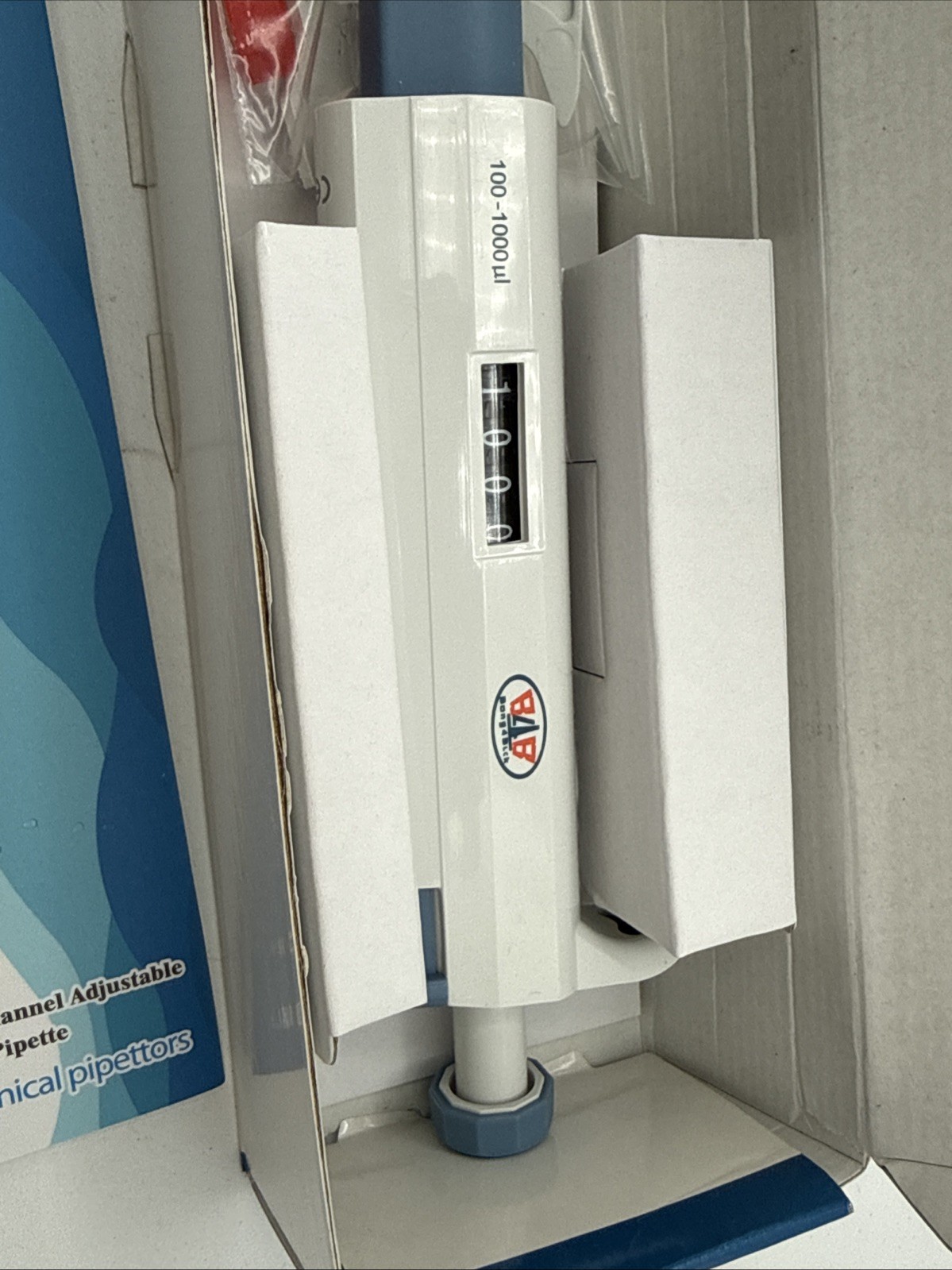 Adjustable Volume Pipette Single Channel Micropipette High Precision Pipette