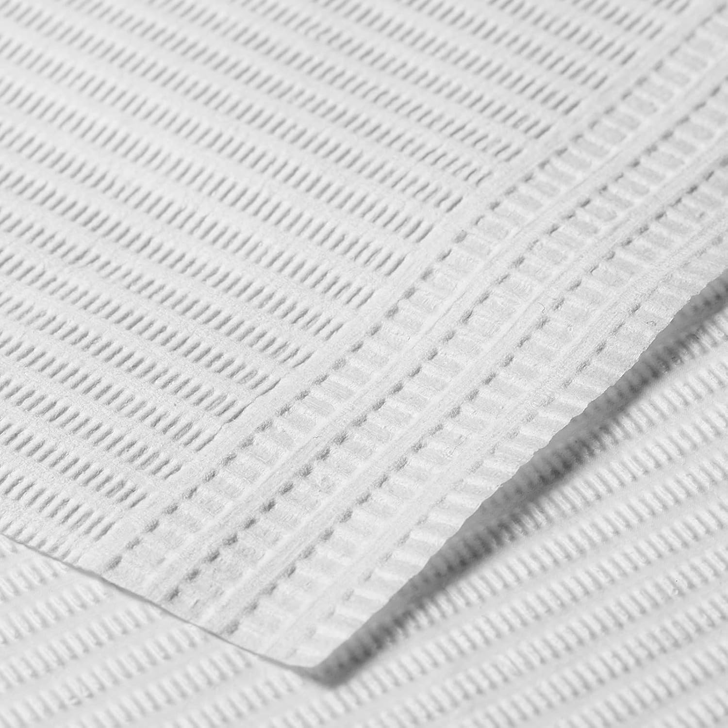 250 Pack Dental Bibs, White Dental Bibs Disposable 3 Ply Waterproof Tattoo Bibs