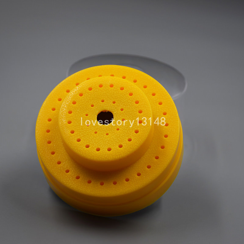 Dental Plastic Burs Holder Block Drills Case 60 Holes Slots For RA HP FG Burr