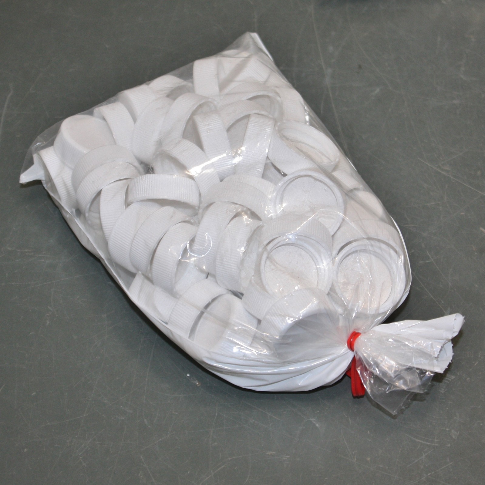(432) Duran Wheaton Kimble Screw Caps 239211, 28-400 mm Diameter, White PP