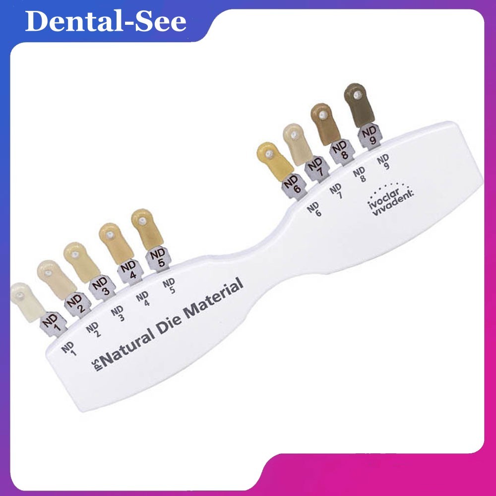 Ivoclar Vivadent Dental Shade Guide A-D 20 IPS Natural Die ND1-9 Bleach Teeth
