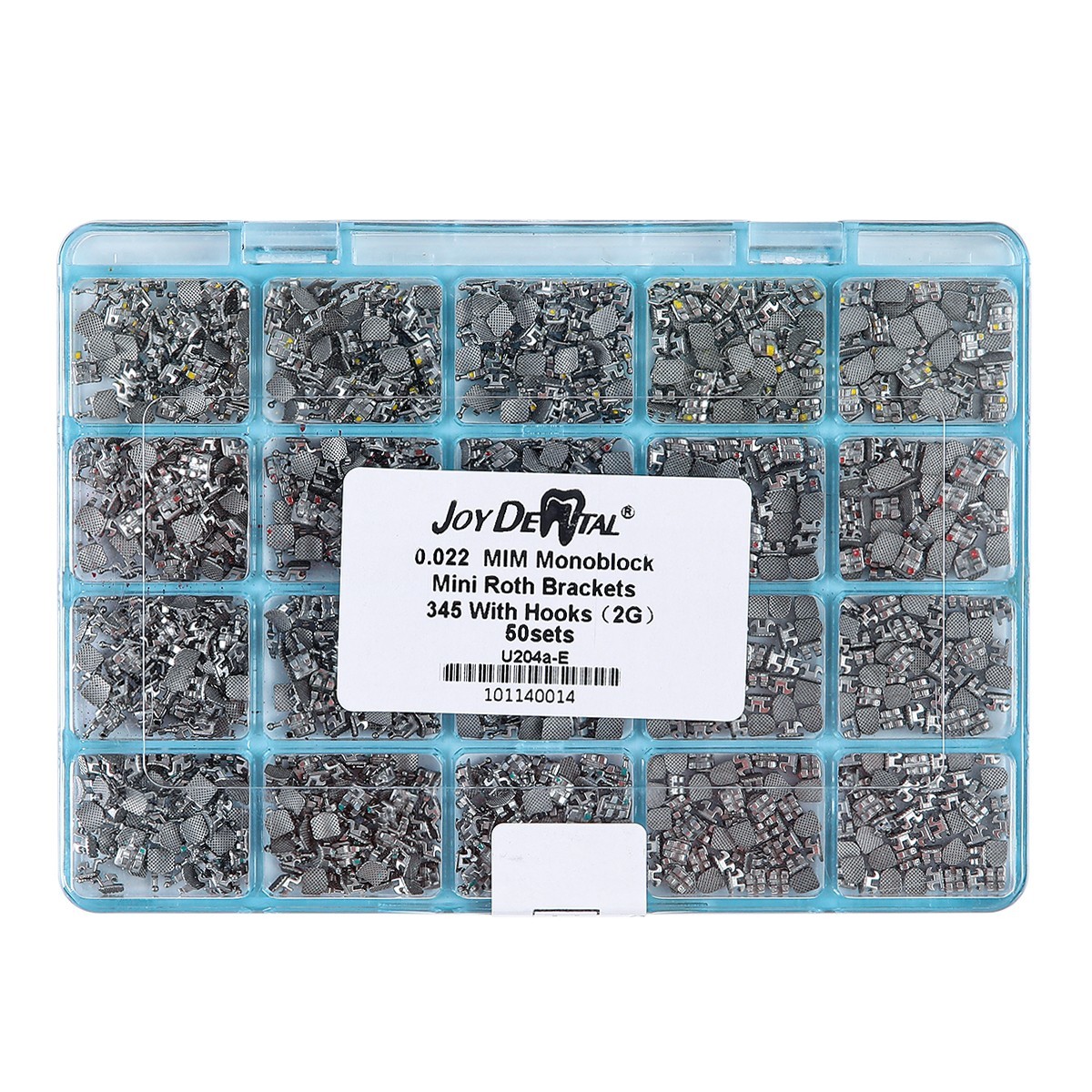 Dental Orthodontic Brackets Mini Roth.022 345Hooks 50sets/1000pcs Joydental