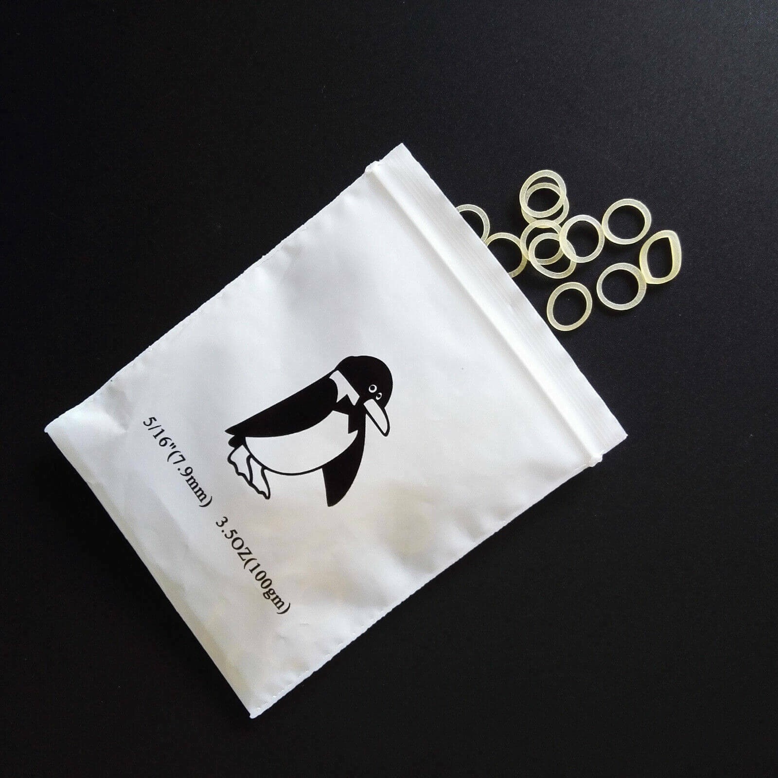 1 Bag 100PCS Dental Orthodontic Elastic Rubber Bands Brace 6.5OZ 3/8″ Monkey