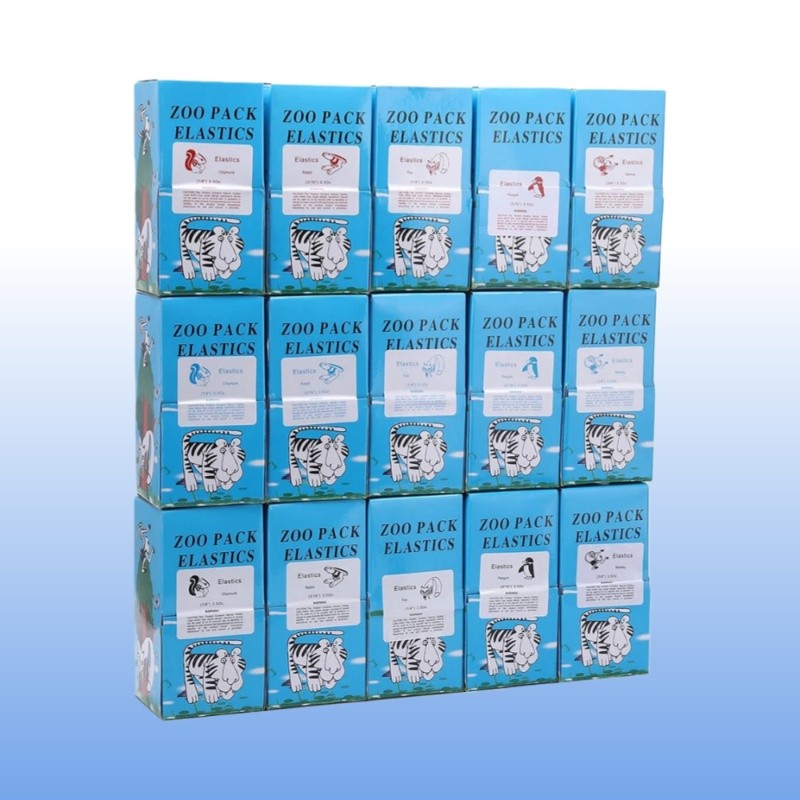 5000Pcs Dental Orthodontic Elastics Braces Rubber Bands 3.5/5.0/6.5OZ