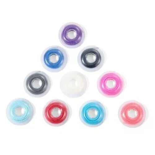 10Rolls Dental Orthodontic Elastic Power Chain Rubber Bands Ligature Chain Long