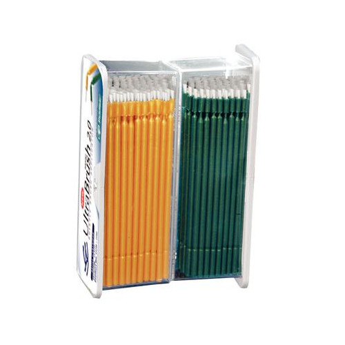 Microbrush U2R200 Ultrabrush 2.0 Bristle Brush Micro Applicators Regular 200/Bx