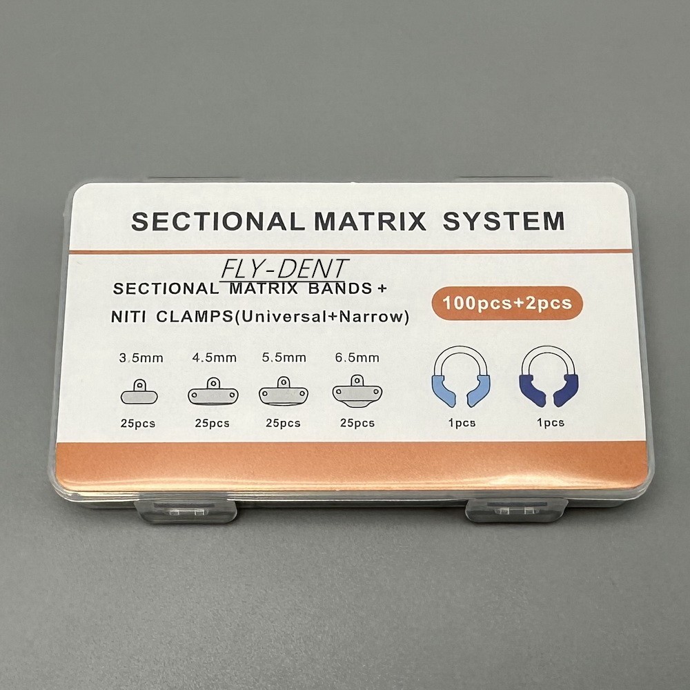 Dental Clamping Ring Palodent V3 Sectional Contoured Matrix System Matrix Bands