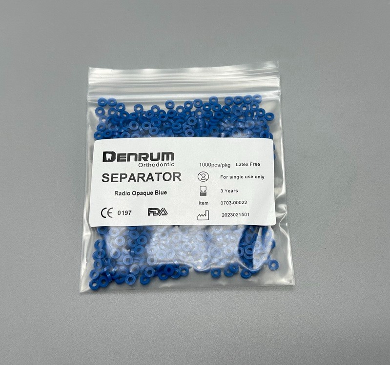 Dental Orthodontic Elastic Separator Ligature Ties Rubber Gap Ring Non-latex