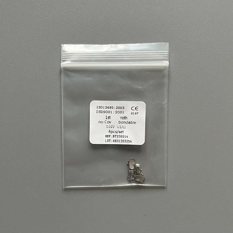 50set Dental Orthodontic Buccal Tube 1st Molar Roth 022/018 Bondable Non-conv