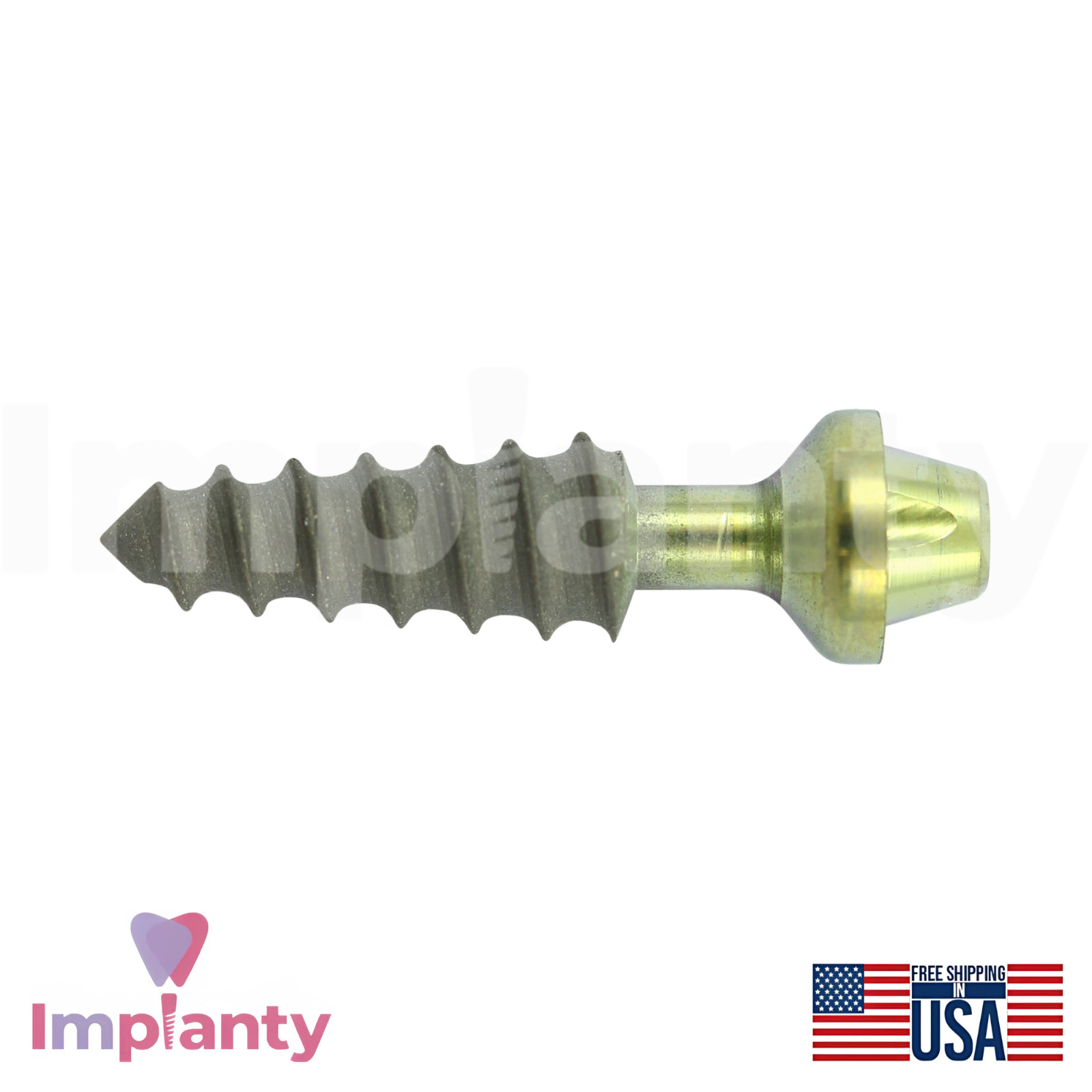 10x Multi Unit M1.7 Compressive Monoblock Dental Fixture Sterile SLA Surface