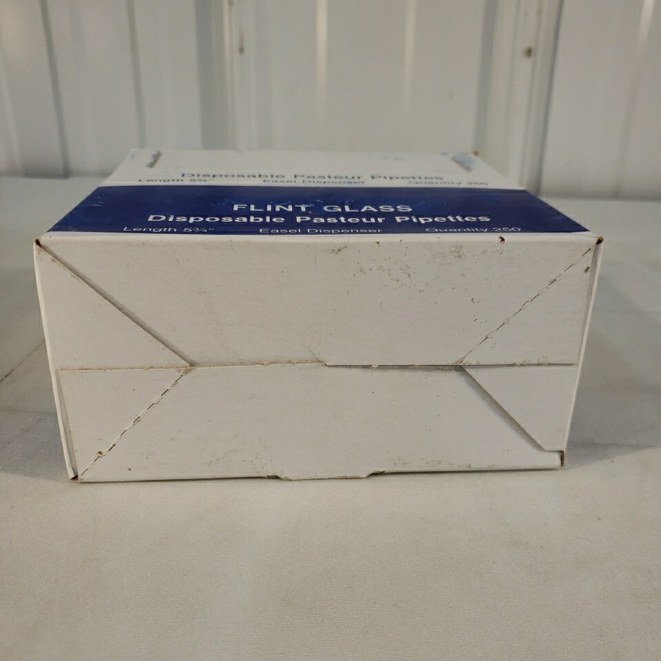 Flint Glass Disposable Pasteur Pipettes Easel Dispenser 5.75″ ~250/box