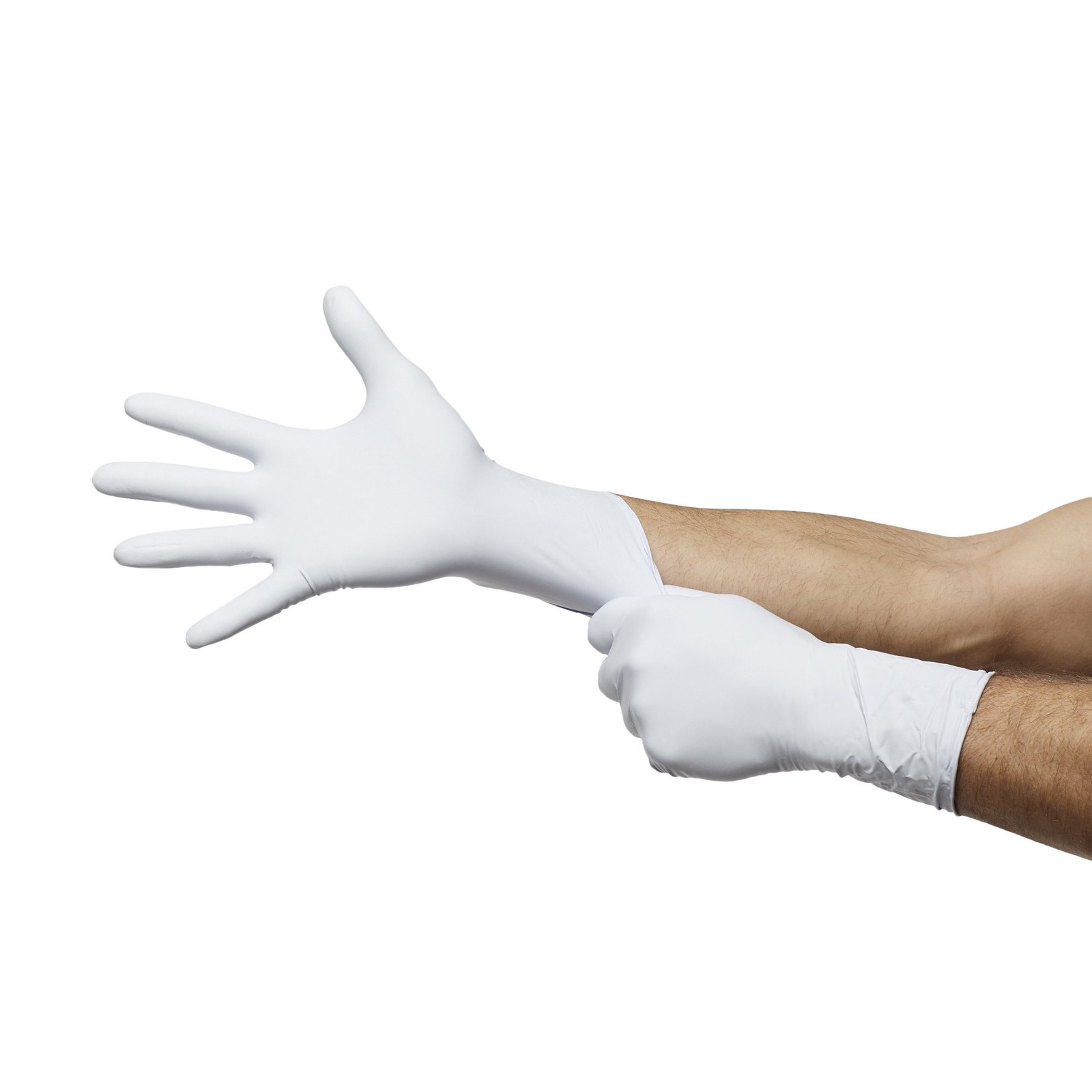 LifeStar EC Nitrile Exam Glove Extended Cuff Length MEDIUM 1000 per Case