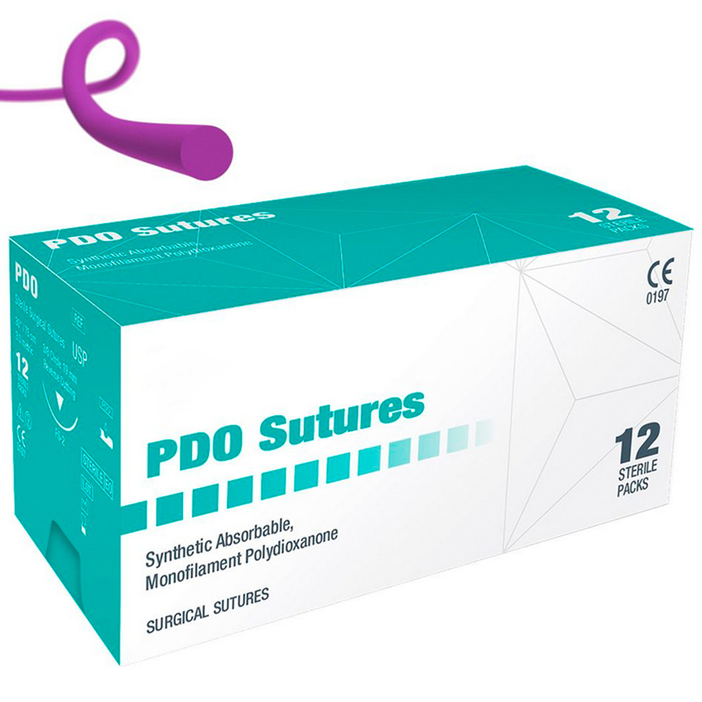 1pcs Dental PDO Surgi cal Sutures Im pl ant Box