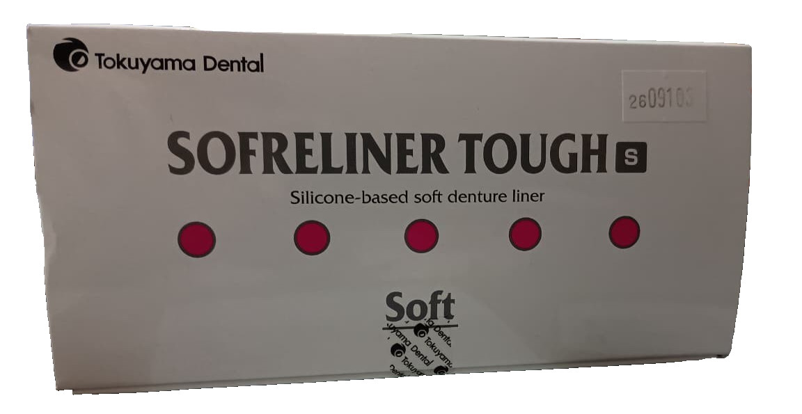 Tokuyama Sofreliner Tough Silicone Based Soft Denture Liner Chairside Reline