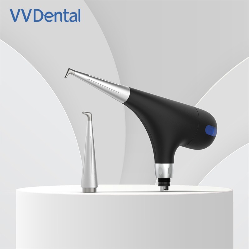 Dental Teeth Polisher 4/2 Holes Polishing Handpiece Air Flow Prophy Jet Unit