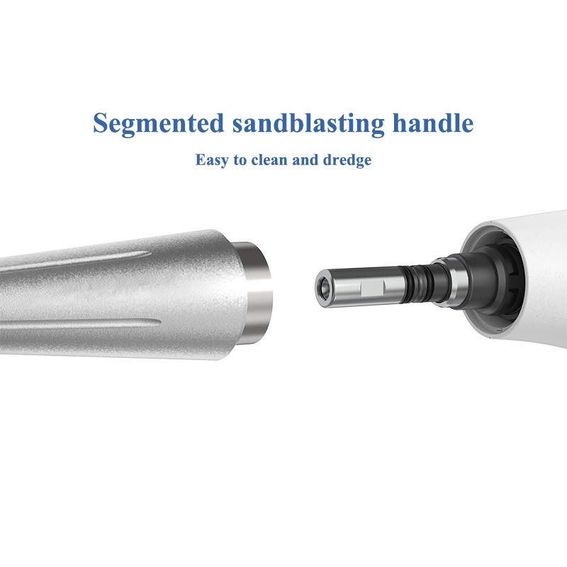 Dental Teeth Polisher 4/2 Holes Polishing Handpiece Air Flow Prophy Jet Unit
