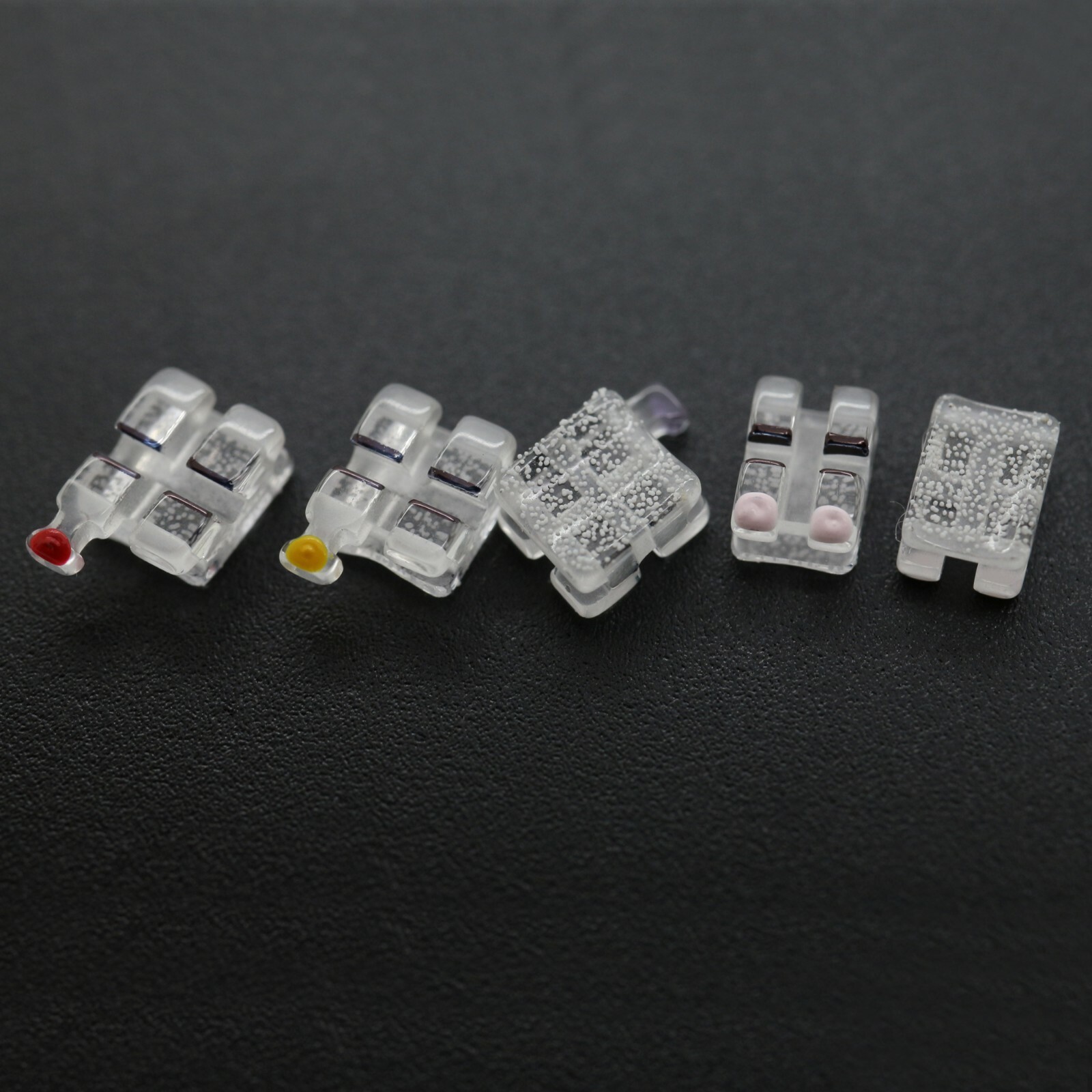 Star Dentech Orthodontic Brackets Sapphire Monocrystalline Ceramic Roth MBT 022