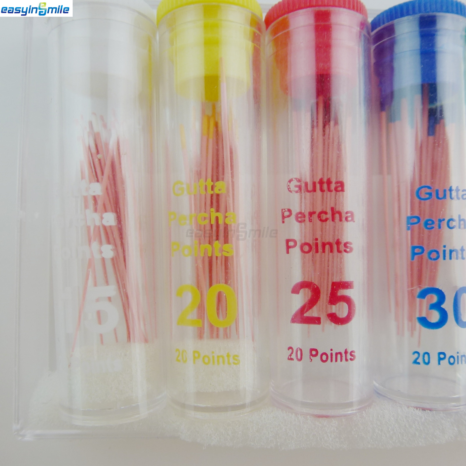 3boxes Dental Gutta Percha Points Root Canal Filling Taper 0.02/0.04/0.06 #15-40