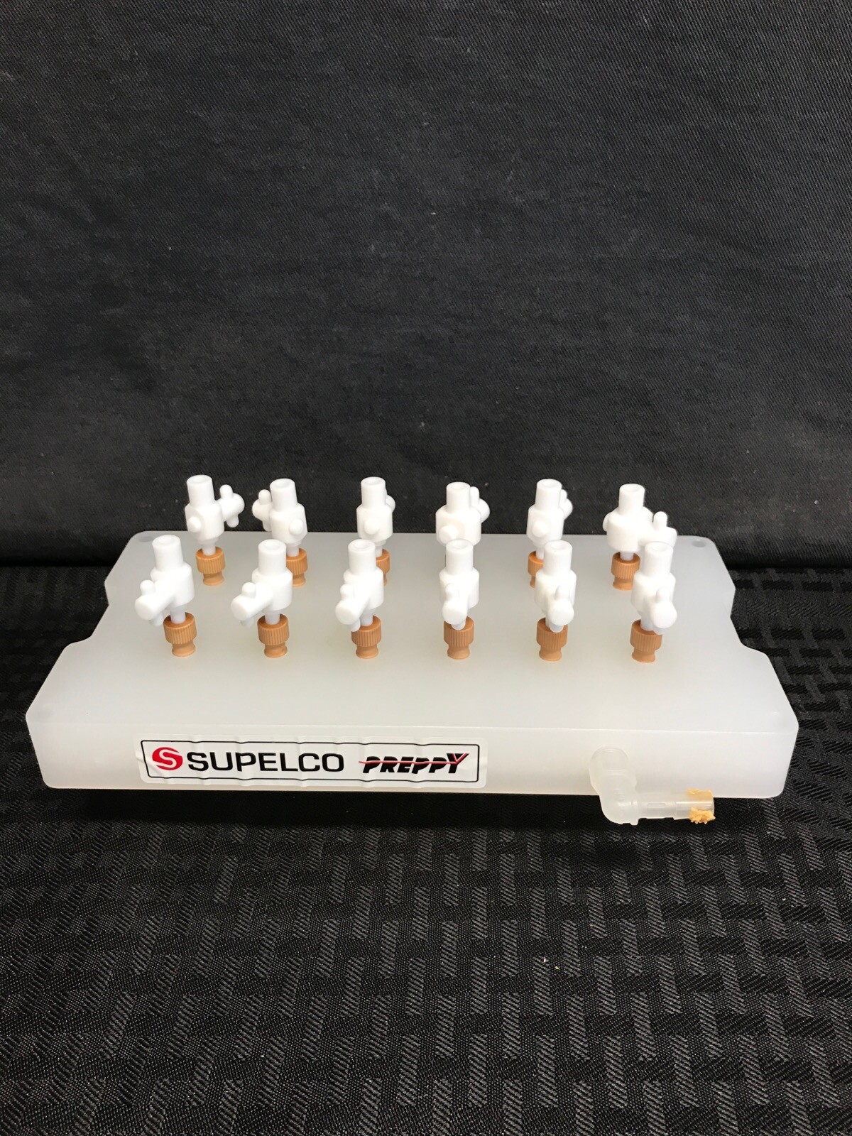 TLC Thin Layer Chromatography Developing Tank w/ Supelco Preppy Lid 5cm x 15cm