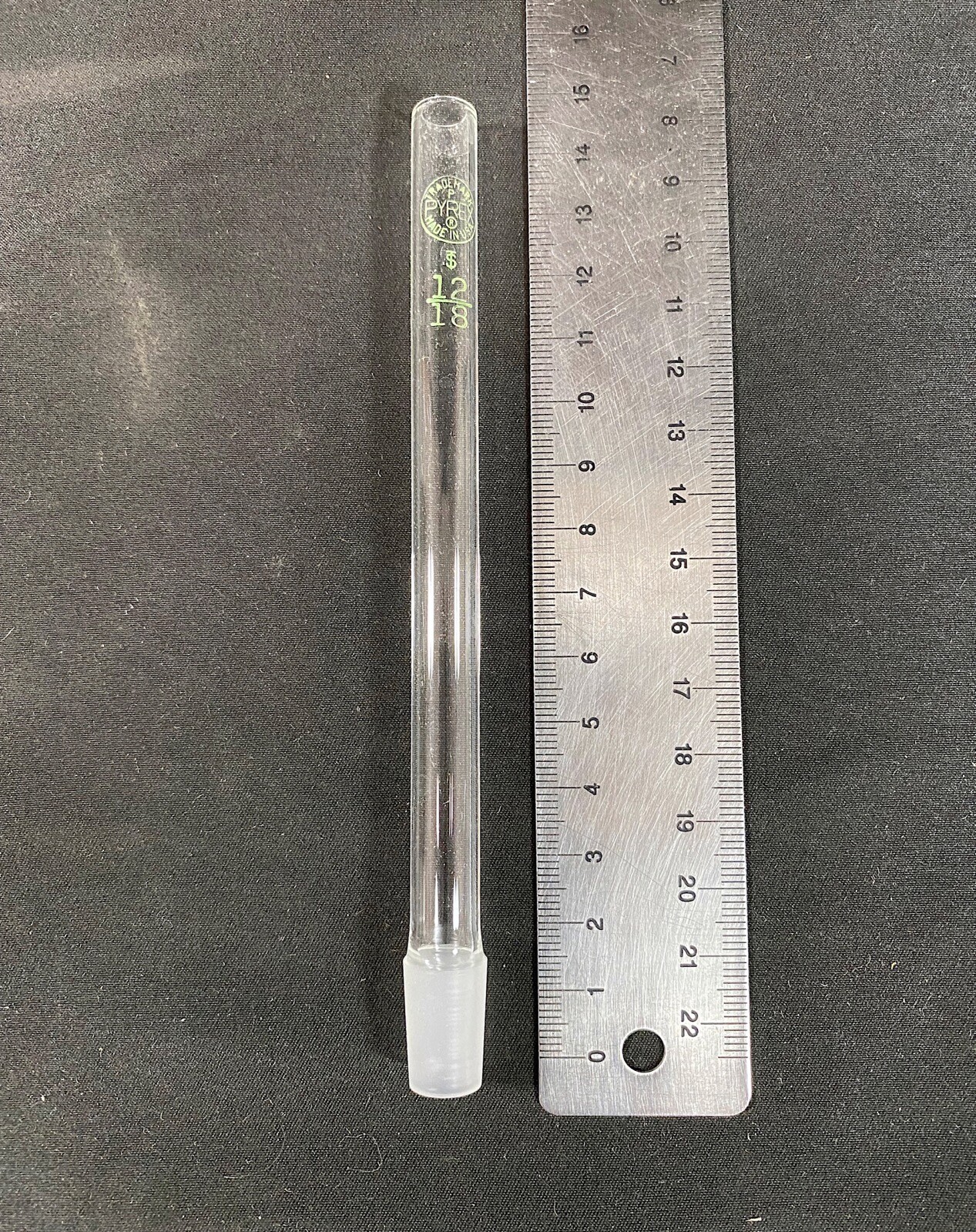 PYREX 12/18 Ground Joint Corning Laboratory Glassware #6620 Inner Only (24/box)