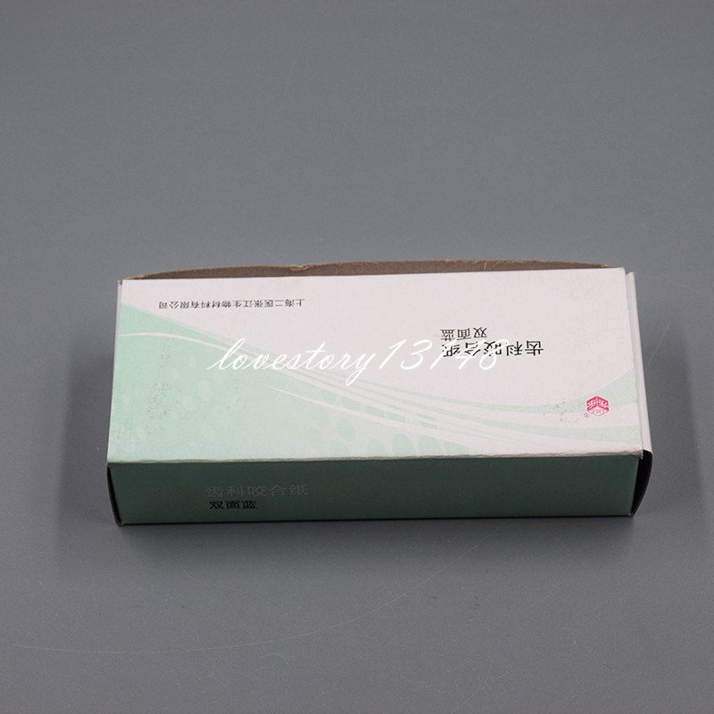 Dental Blue Thin Strips Practical Articulating Paper 10 Sheets/Book 20 Books/Box