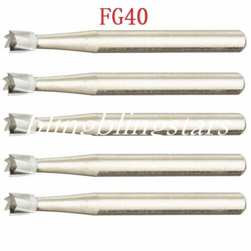 10 Pcs/Box Dental Carbide Burs Inverted Cone For High Speed Handpiece FG 34-41