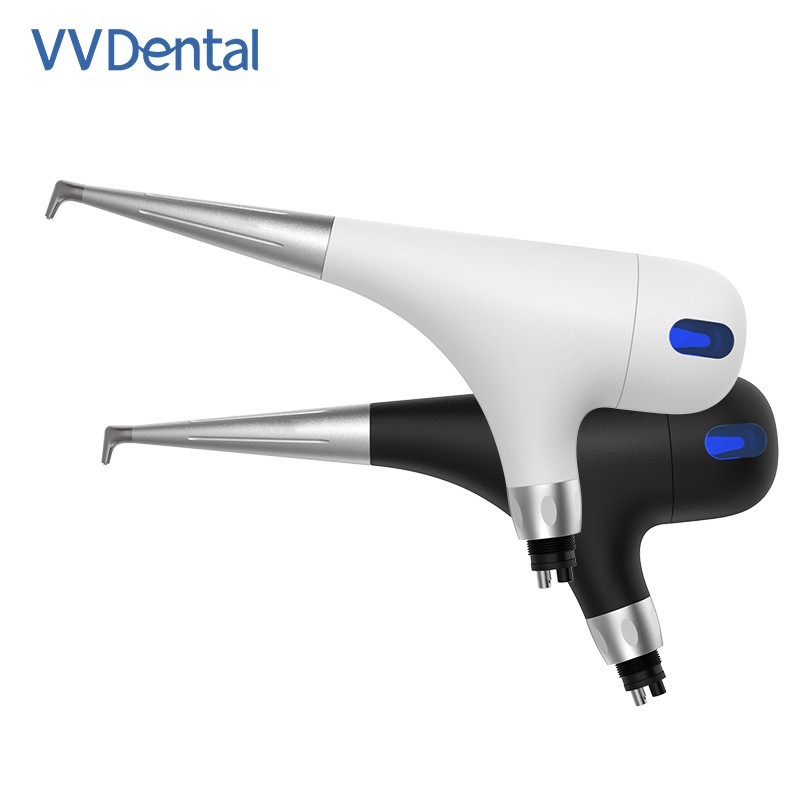 Dental Teeth Polisher 4/2 Holes Polishing Handpiece Air Flow Prophy Jet Unit