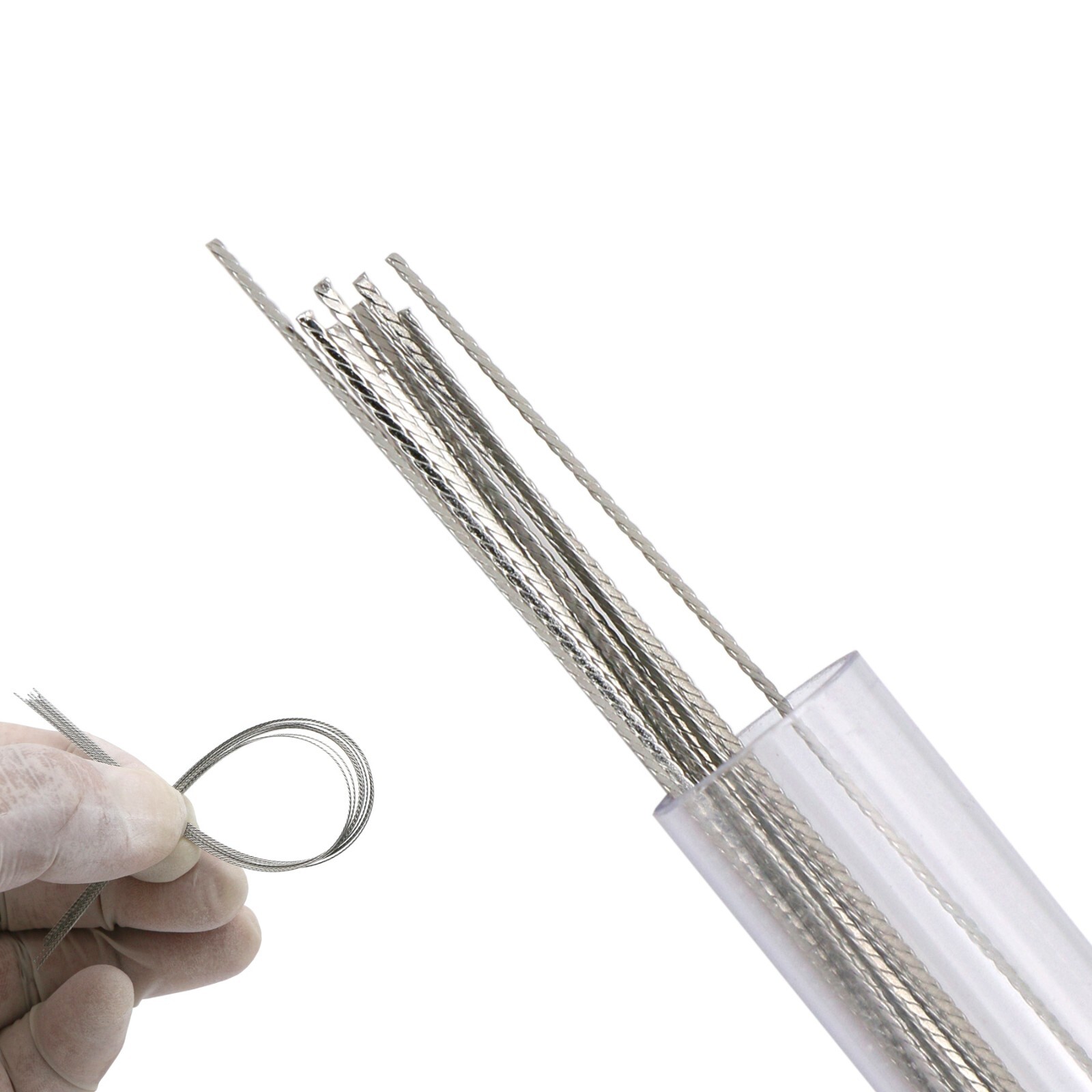 0.010″x0.028″ Dental Orthodontic Flat Lingual Retainer Wire Stainless Steel